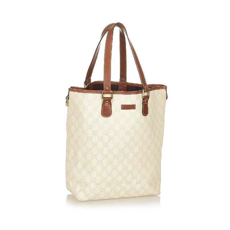 Customizable monogram bagsGucci GG Supreme Tote Bag (26880)