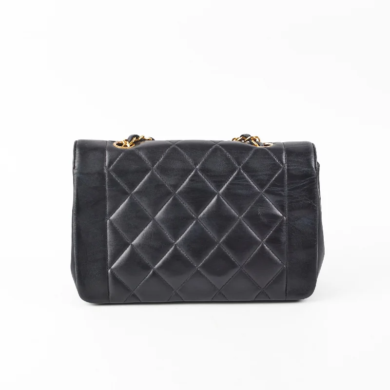 Best bags for weekend getawaysChanel Vintage Diana Small Black (Recoloured)