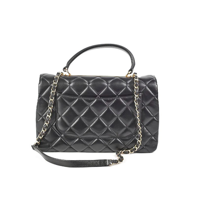 Best-selling designer bags 2025Chanel Trendy CC Medium Lambskin Black Quilted - Series 24