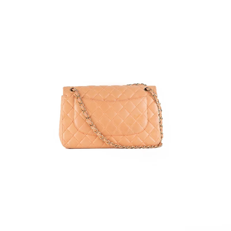 Elegant clutch bags for weddingsChanel Vintage Jumbo Classic Double Flap Bag Pink