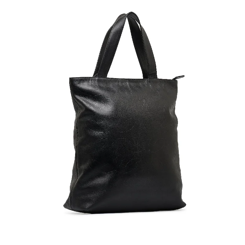 Luxury brand bags on saleCHANEL CC Embossed Leather Tote Tote Bag