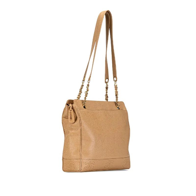 Affordable leather bagsChanel Triple CC Caviar Tote (o4fr83)