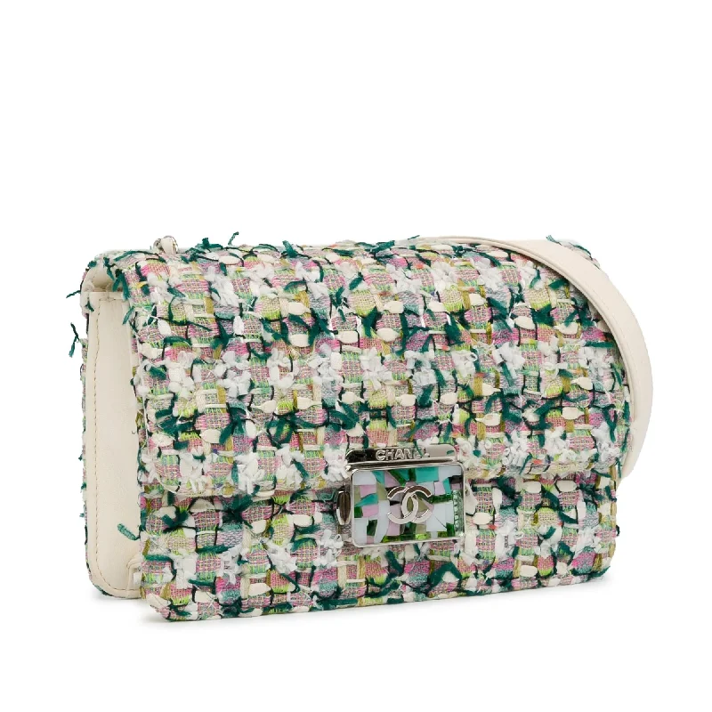 Trendy transparent PVC bagsChanel Tweed Beauty Lock Flap Bag (wula5s)