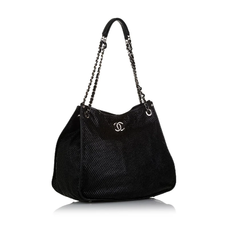 Compact crossbody bags for travelChanel Up In The Air Tote (37066)